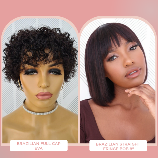 Any 2 Brazilian Wigs for R1999