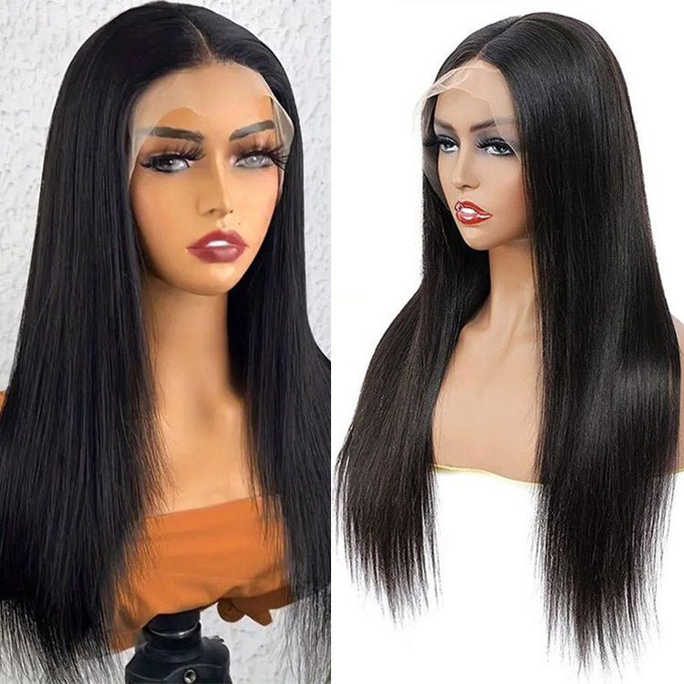 13x4 Full Frontal Lace Straight Human Hair Wig