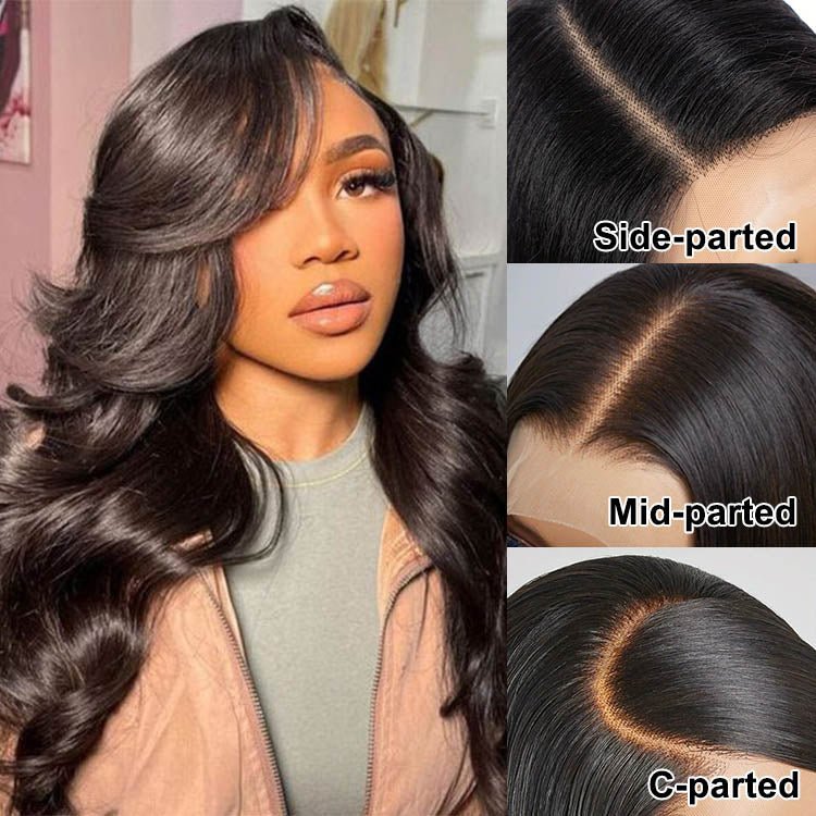 13X4 Lace Frontal Body Wave Wig Human Hair