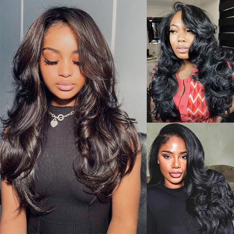 13X4 Lace Frontal Body Wave Wig Human Hair