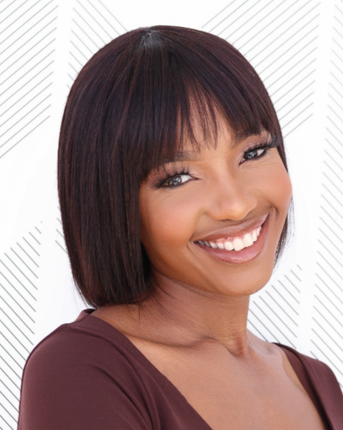 Brazilian Fringe Bob 8" & Brandy Water Wave Fringe