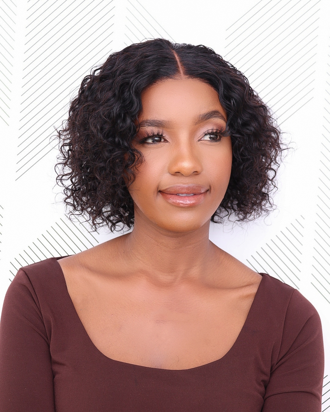 Brazilian 4x4 Lace Wig - Water Wave 8"