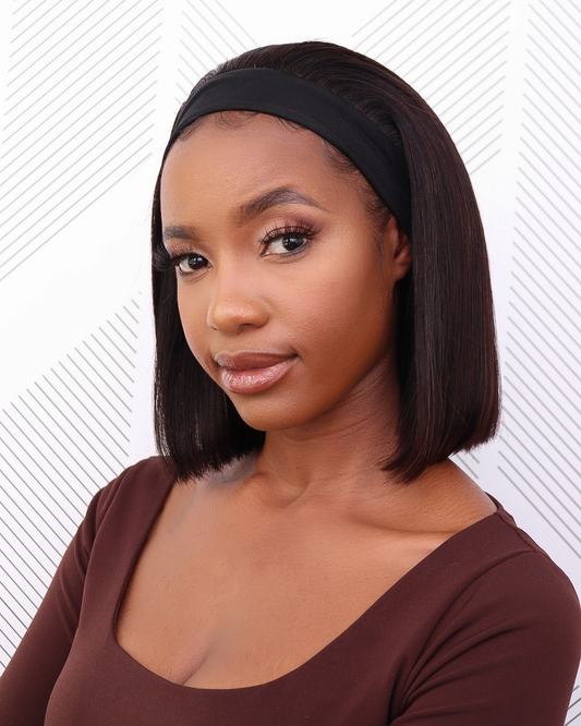 Brazilian Headband Wig - Straight - 12"