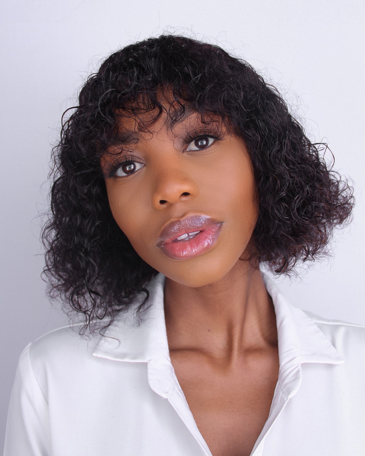 HC COMBO 3 - Brazilian Lace Front Wig 16" & Zoe Water Wave Fringe