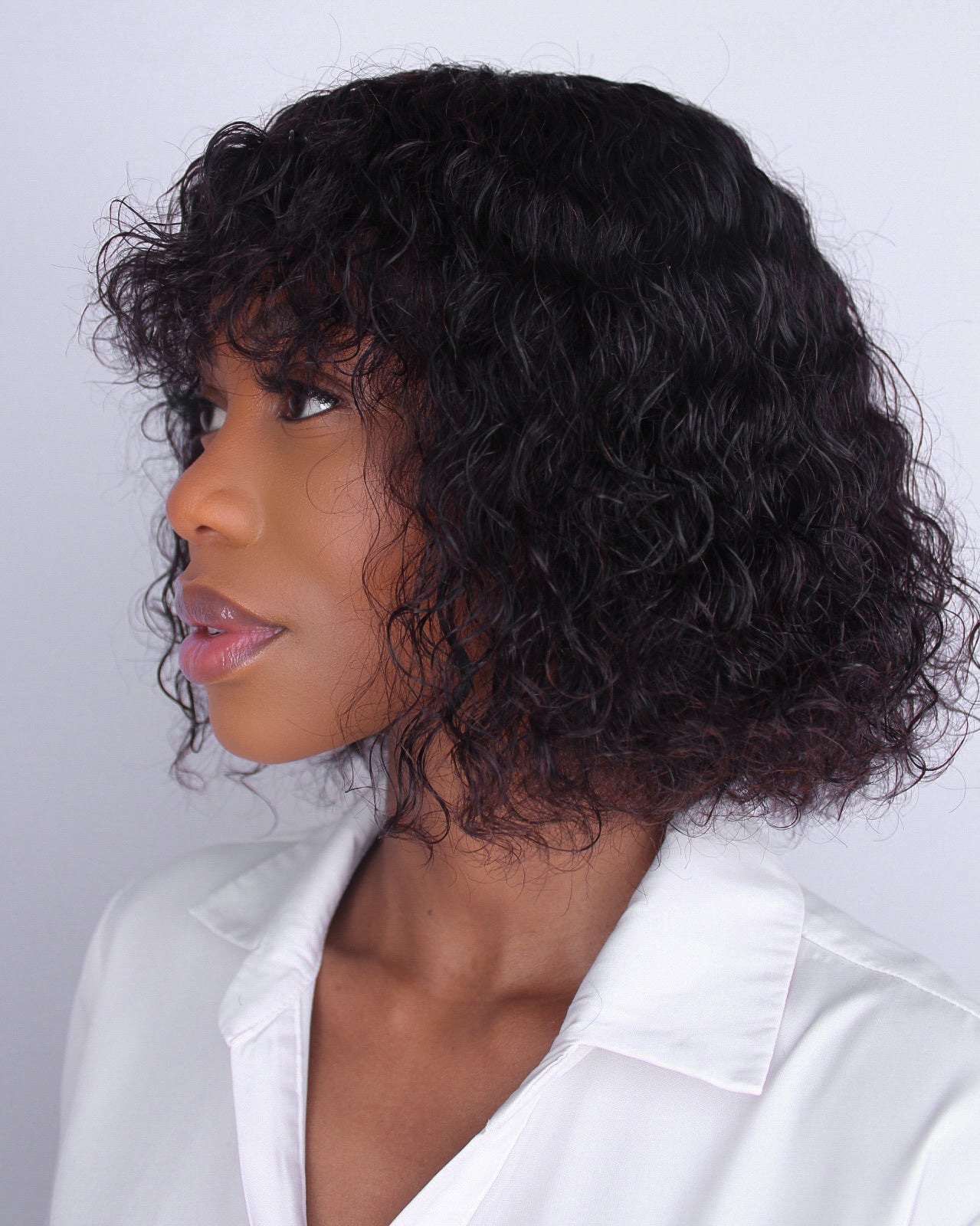 HC COMBO 3 - Brazilian Lace Front Wig 16" & Zoe Water Wave Fringe