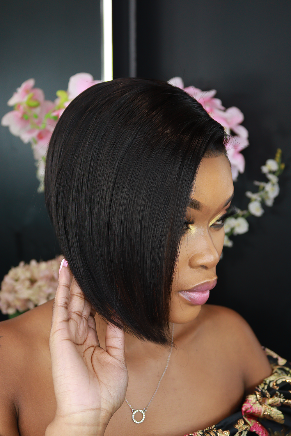 Brazilian Lace Frontal - Pixie style - 10"