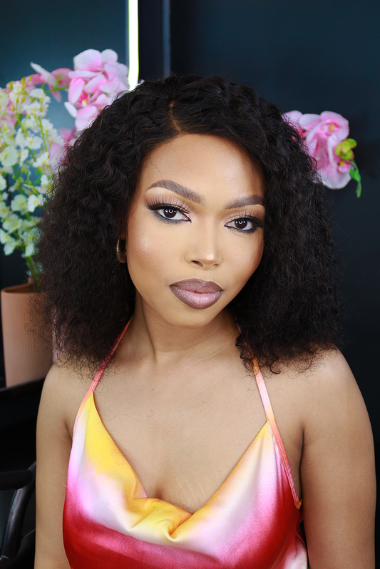 Brazilian 4x4 Lace Wig - Jerry Curl 12"