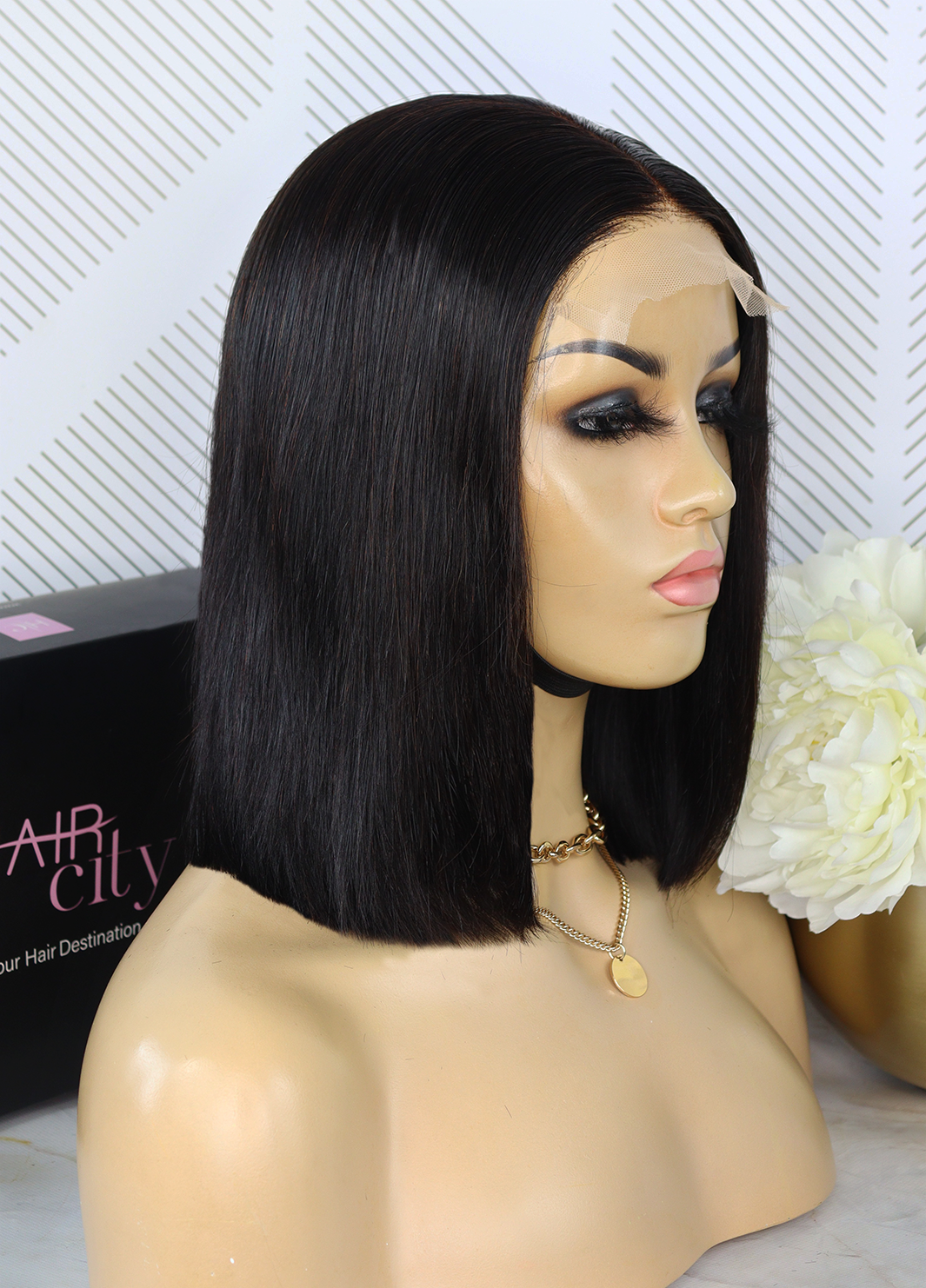 Double Drawn Peruvian 4x4 Lace wig