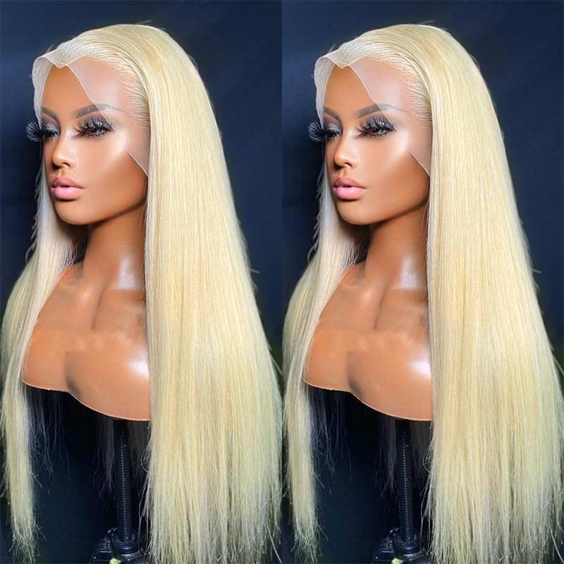 Blonde 613 Lace Front Wig 13X4 Ear to Ear Lace Wig Straight Human Hair Superlove Hair