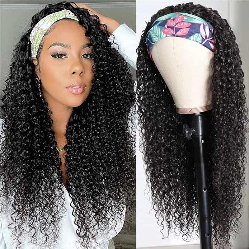 Curly Indian Human Hair Wig 4x4 HD Transparent Lace Wigs for Women