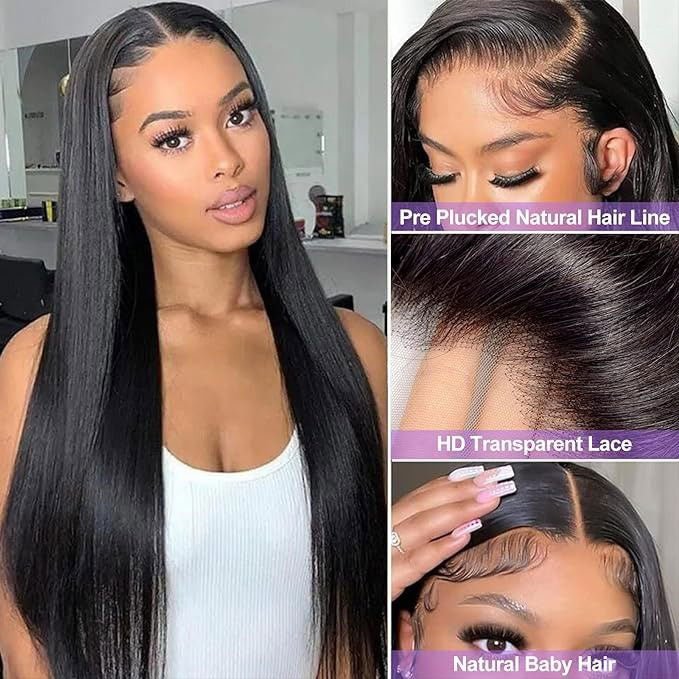 Glueless Ear to Ear Lace Front Wigs Superlove Hair Pre Plucked Hairline