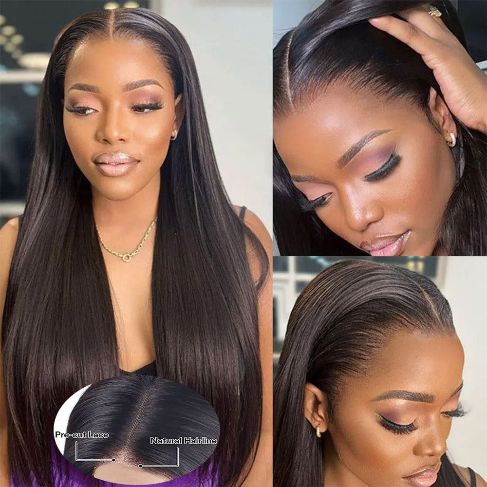 Glueless Ear to Ear Lace Front Wigs Superlove Hair Pre Plucked Hairline