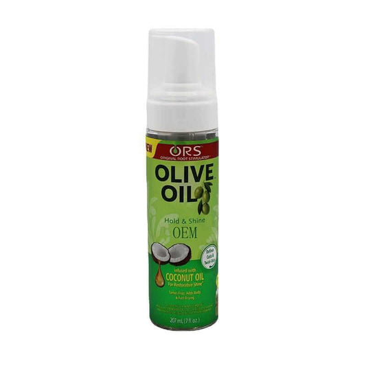 Olive Oil ORS Wrap Mousse Hold Shine Defines Curls