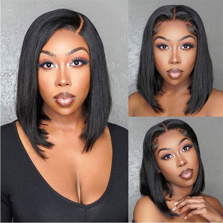 ReadytoGo Glueless 13x4 Lace Frontal Bob Remy Wig