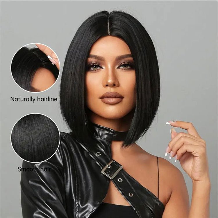 ReadytoGo Glueless 13x4 Lace Frontal Bob Remy Wig