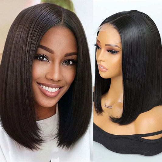 Hair ReadytoGo Glueless 4x4 Lace Closure Bob Straight Wig