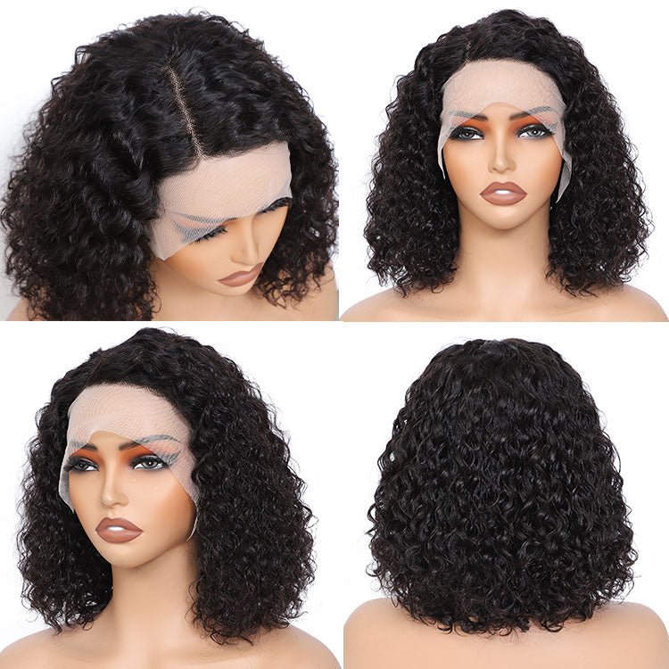 Worth Having-Superlove 12 Inch Glueless Water HD lace human hair Anti-slip tape breathable Cap bob wig