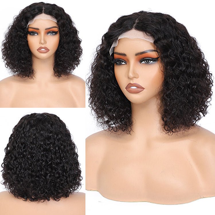 Worth Having-Superlove 12 Inch Glueless Water HD lace human hair Anti-slip tape breathable Cap bob wig